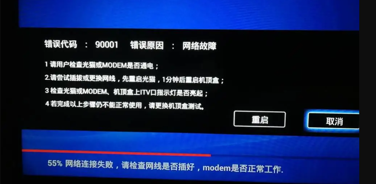 IPTV故障